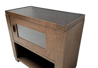 Art Deco Modernist Cabinet by Frits Spanjaard for L.O.V. Oosterbeek, 1920s